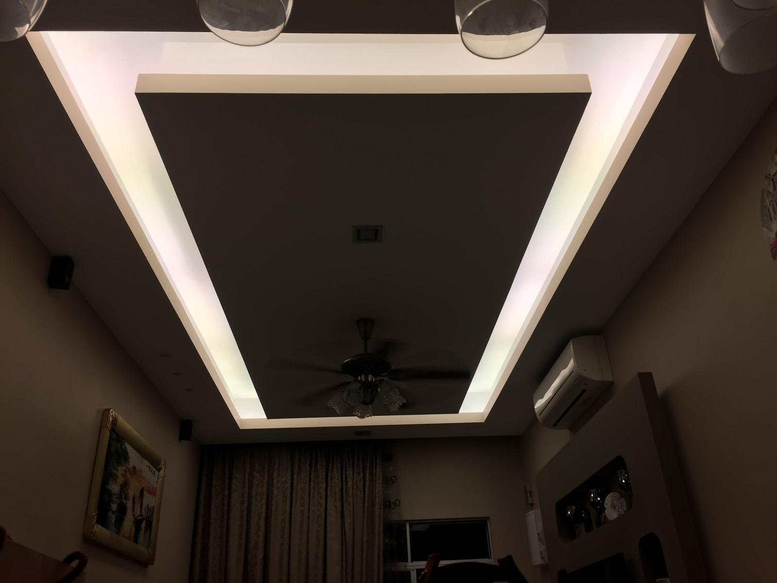 plaster ceiling for living room